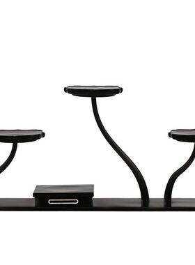 黑檀红木多宝阁茶具架玄关仿古董