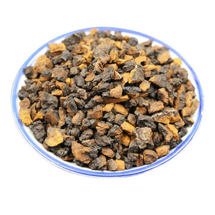 长白山野生桦树茸黑晶白桦茸黑皮桦褐孔菌黑金颗粒150g/瓶