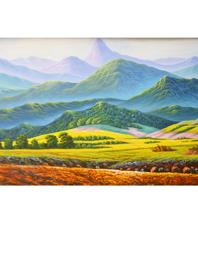 风景办公室是靠山画怡家画坊北欧