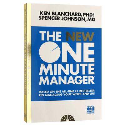 新版一分钟经理人 The New One Minute Manager 谁动了我的奶酪作者 英文原版企业管理速成经典 纽约时报畅销英语书籍