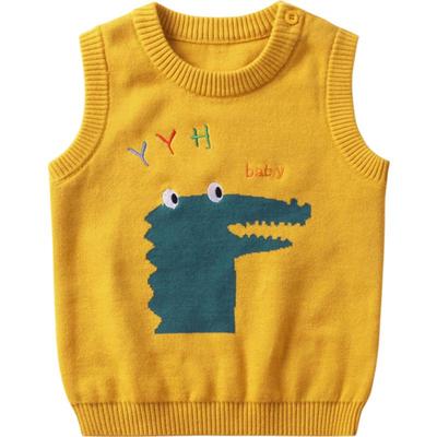 1-6岁男童春秋冬毛线背心马甲