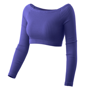 小茉莉儿童舞蹈毛衣女秋冬成人长袖针织外套芭蕾舞练功服保暖上衣