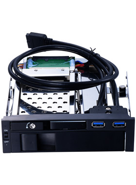 Unestech2.5+3.5寸硬盘盒免工具