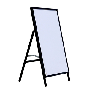 防风铁质a型双面海报架 手提海报架 kt板海报架 立式落地海报架子