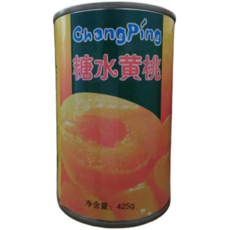 新鲜水果罐头黄桃整箱包邮