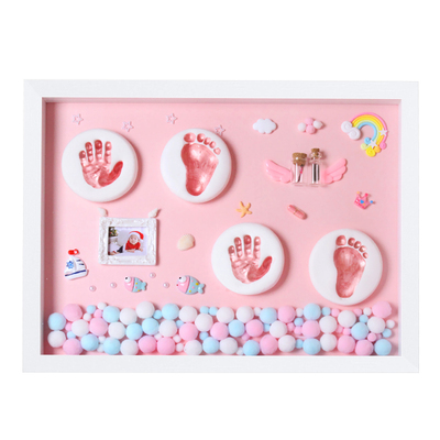 礼物手脚印泥淘尚可定制刻字男女