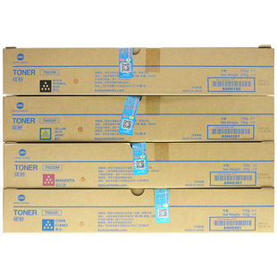 原装正品柯尼卡美能达c226粉盒 C 226 266 C M Y K 黑色 红色 青色 黄色 墨粉美能TN223K碳粉 美能达c266粉盒