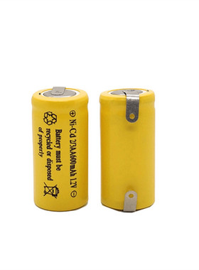 飞科剃须刀电池2/3aa600mah1.2v
