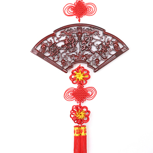 香樟木大号中国结挂件客厅玄关春节婚庆居家装饰特色礼品