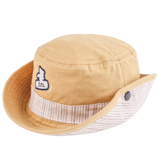 嘟嘟啦宝宝春秋渔夫帽男童爵士帽百搭1-2岁小童礼帽英伦西部牛仔