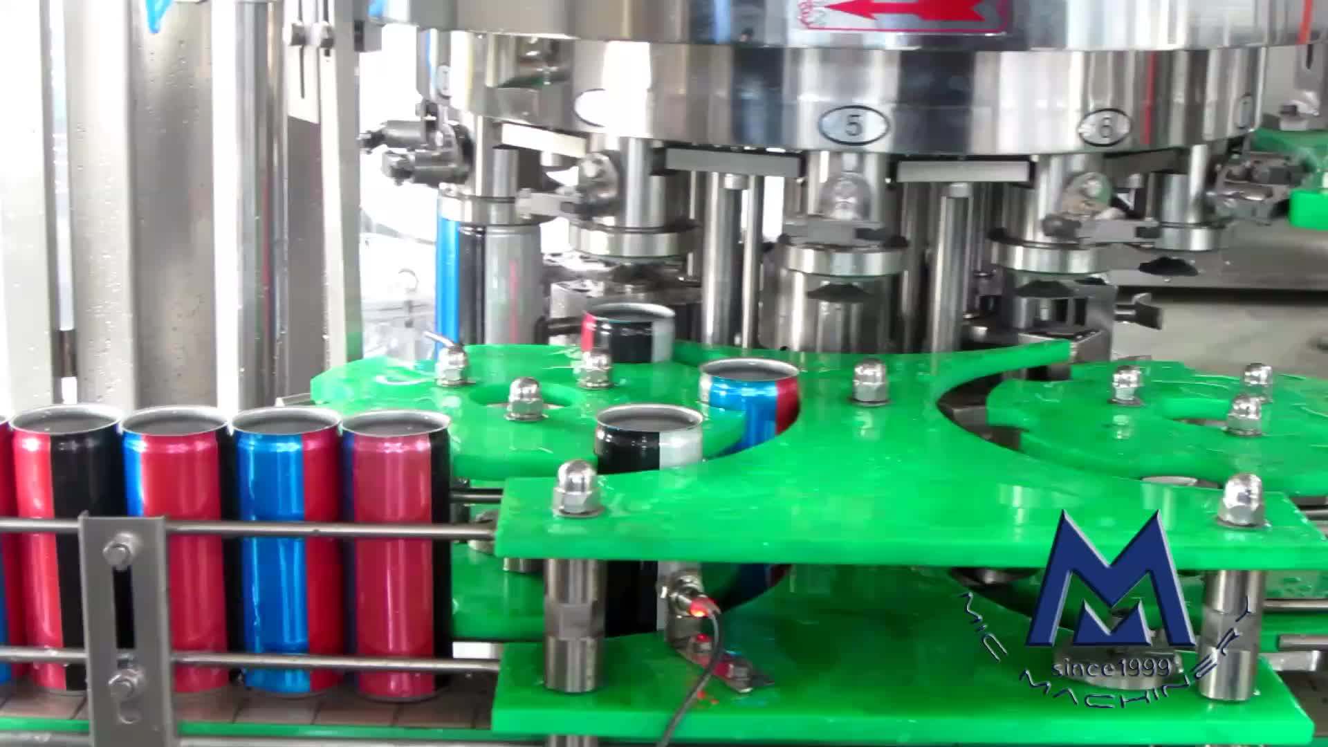Hot Sale Isobaric Pressure Beverage Canning Line / Beer Filling Seaming Equipment Buy
