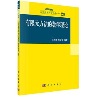 有限元方法的数学理论 杜其奎 陈金如 编著 大学数学科学丛书28 科学出版社