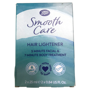 第三代包装：英国正品Boots面部毛发眉毛漂胡剂50ml*2现货秒发