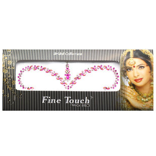 印度风尚  粉紫蓝红色眉心贴彩色 Bindi额贴古风额饰 散体分开式