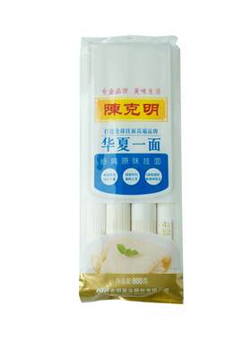 陈克明面条华夏一面扁燕麦面800g