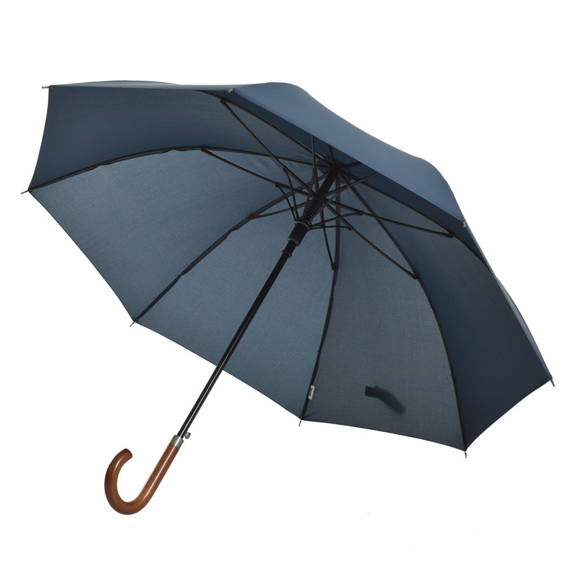 长柄雨伞英伦结实木柄复古