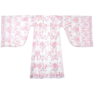 儿童汉服演出服中国风古典舞蹈服有位姑娘襦裙春三月桃花笑胭脂妆