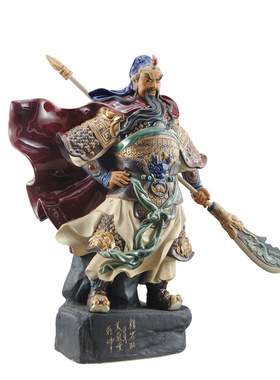 石湾陶瓷公仔大师精品招财装饰品