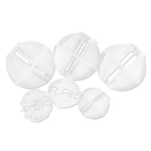 PP多面空心球填料塑料气液分离水洗球冷却塔喷淋塔废气净化塔填料