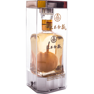 白酒 永不分梨酒单瓶经典礼盒装620ml 40度大瓶梨酒送礼收藏 包邮