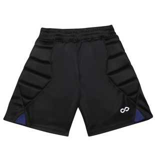 CG赛客足球短裤守门员儿童门将青少年比赛训练服防撞海绵足球裤子