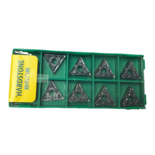 株洲顽石哈德斯通三角形数控刀片精车TNMG160404 BF HS7125不锈钢