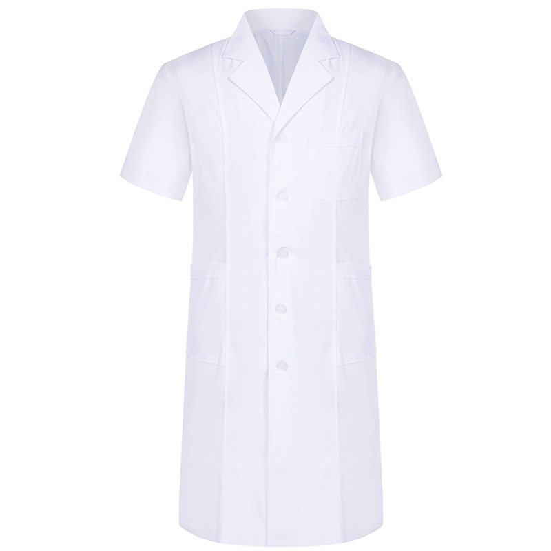 白大褂短袖夏季薄款医生服工作服