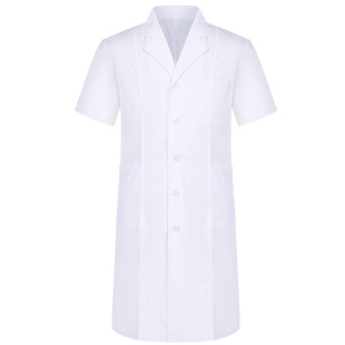 白大褂短袖夏季薄款医生服男衣半袖长款实验服护士医生工作服长袖