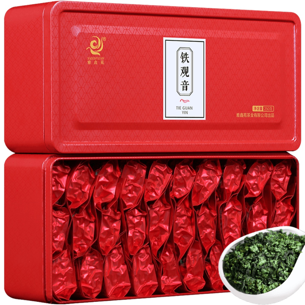 安溪浓香型500g铁观音茶叶礼盒装