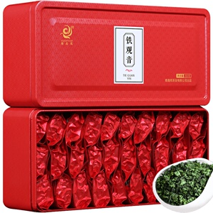 安溪浓香型500g铁观音茶叶礼盒装