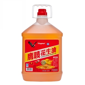 中山鹰唛花生油一级压榨桶装天然农家自榨商用广东食用油