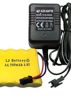 包邮遥控大电量玩具车电池组充电器 AA 3.6V4.8V6V7.2V8.4V9.6V12