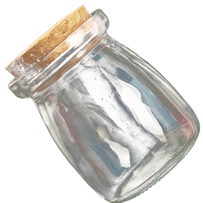 星星折纸许愿瓶手工diy布丁瓶