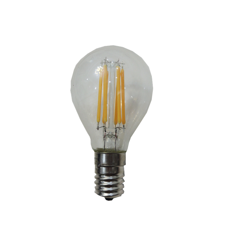 球型LED日式台灯灯泡E17 220V5W螺口吊灯灯泡E16进口吊灯泡暖白光