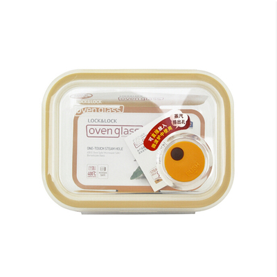 乐扣乐扣玻璃饭盒加热保鲜碗