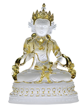 琉璃居家寺庙工艺品贴金佛像