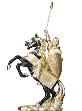 摆设大摆件战马武士新中式客厅