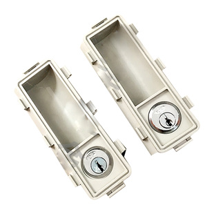 铁皮文件柜锁天地连杆塑料扣手组合锁老式门锁铁皮柜门锁房门锁芯