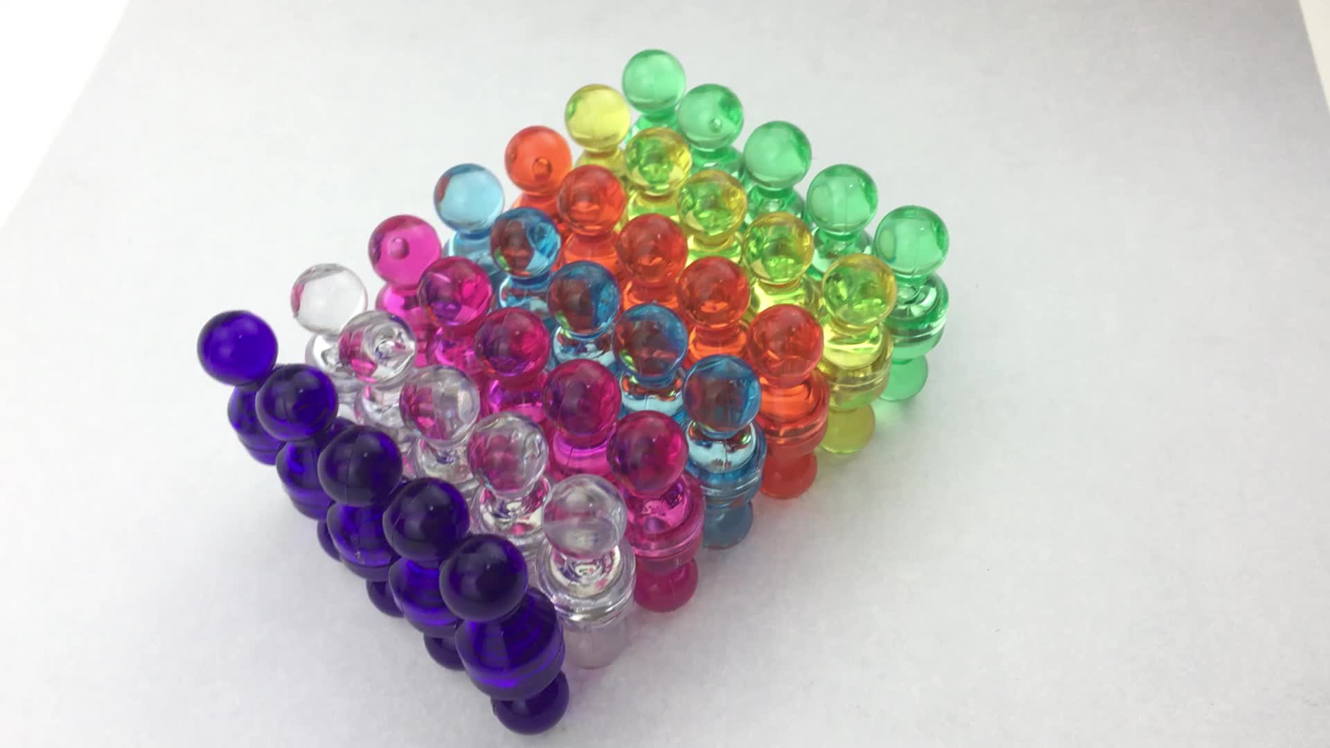 Strong Push Pins 7 Assorted Color Office Buy