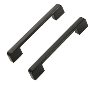 欧式美式复古抽屉拉手 现代简约亮银色拉手 橱柜鞋柜衣柜门拉把手