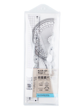 fizz飞兹印风学生套尺20CM