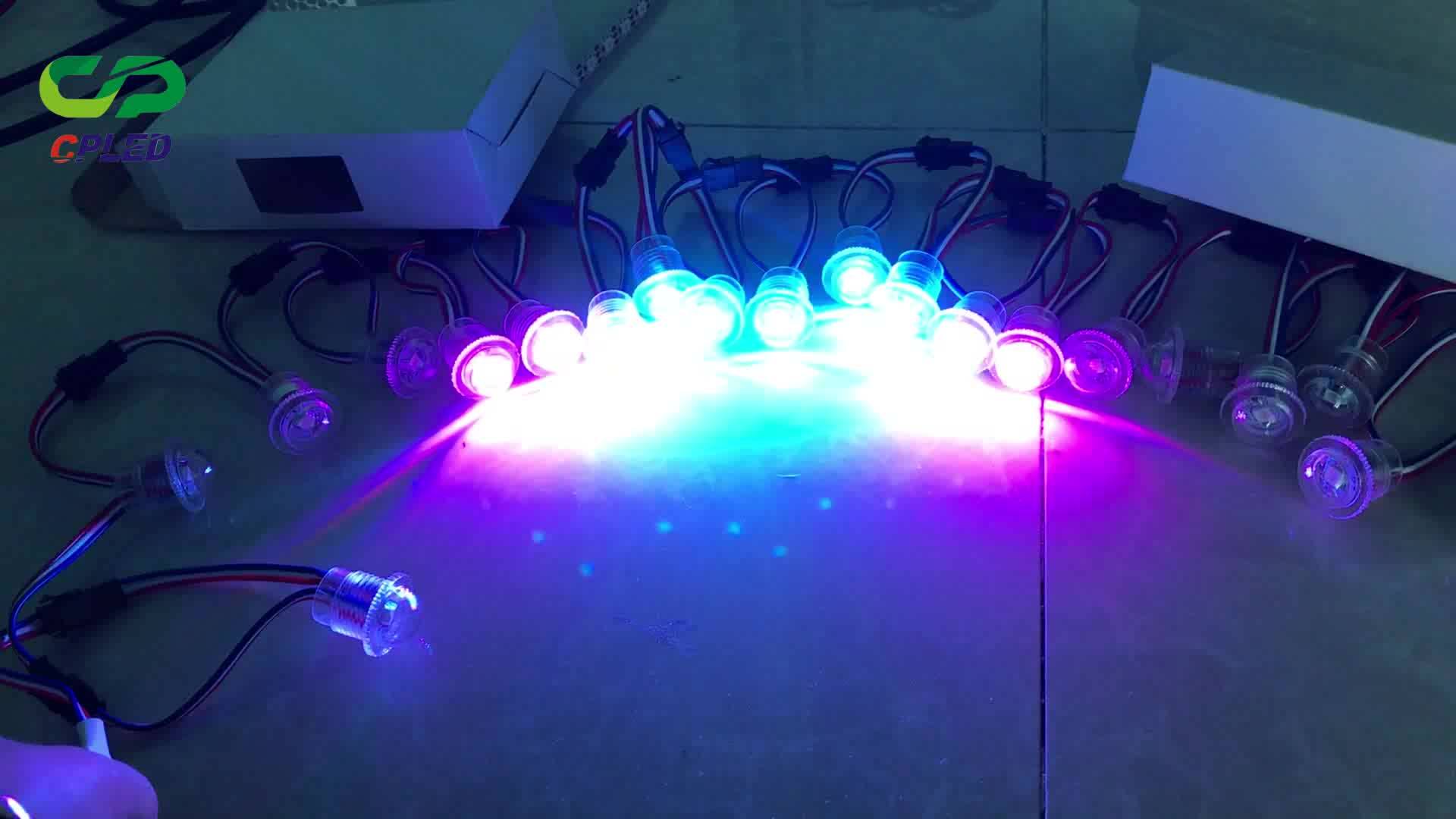 Led Christmas Star String Lights 20mm 1 Led 5050 Smart Led Light String Waterproof Mini Led