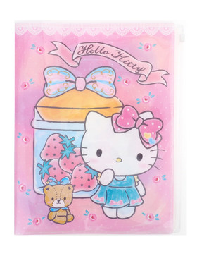 香港正版kitty双子星试卷收纳袋