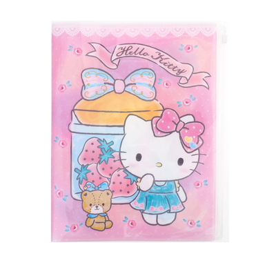 香港正版kitty双子星试卷收纳袋