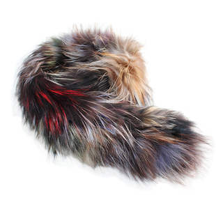 蓬松狐狸毛红狐水晶狐真毛围巾围脖男女冬季保暖通用低于成本