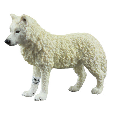 思乐动物模型 狼 狗 猫 德国牧羊犬熊猫袋装儿童玩具16390和13724