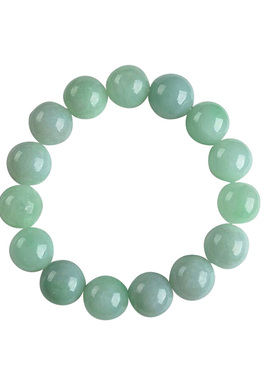 天然翡翠冰糯种带证书玉石手链