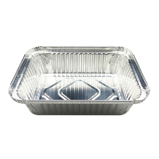 锡纸盒外卖白卡外包装餐盒芝士焗饭烧烤花甲粉丝打包加厚保温定制