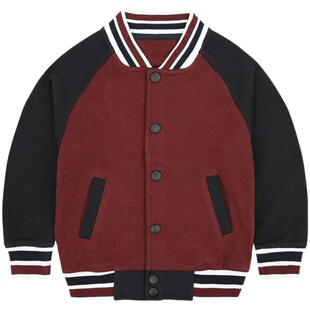 棒球服幼儿园园服学院风新款男童春秋季韩版小学生校服班服外套