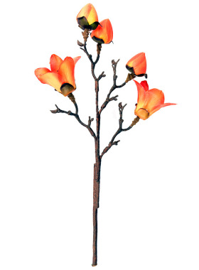高档保湿手感仿真木插花客厅棉花